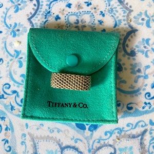 Tiffany & Co Mesh ring size 7.